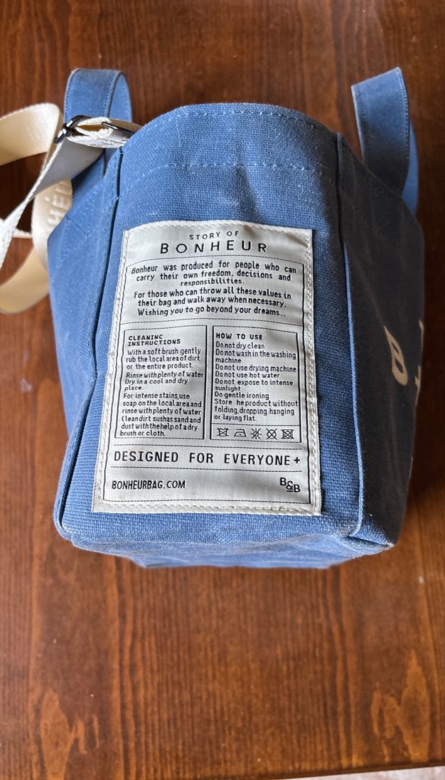 Mavi Denim Buckled Kadın Çantası - Görsel 3