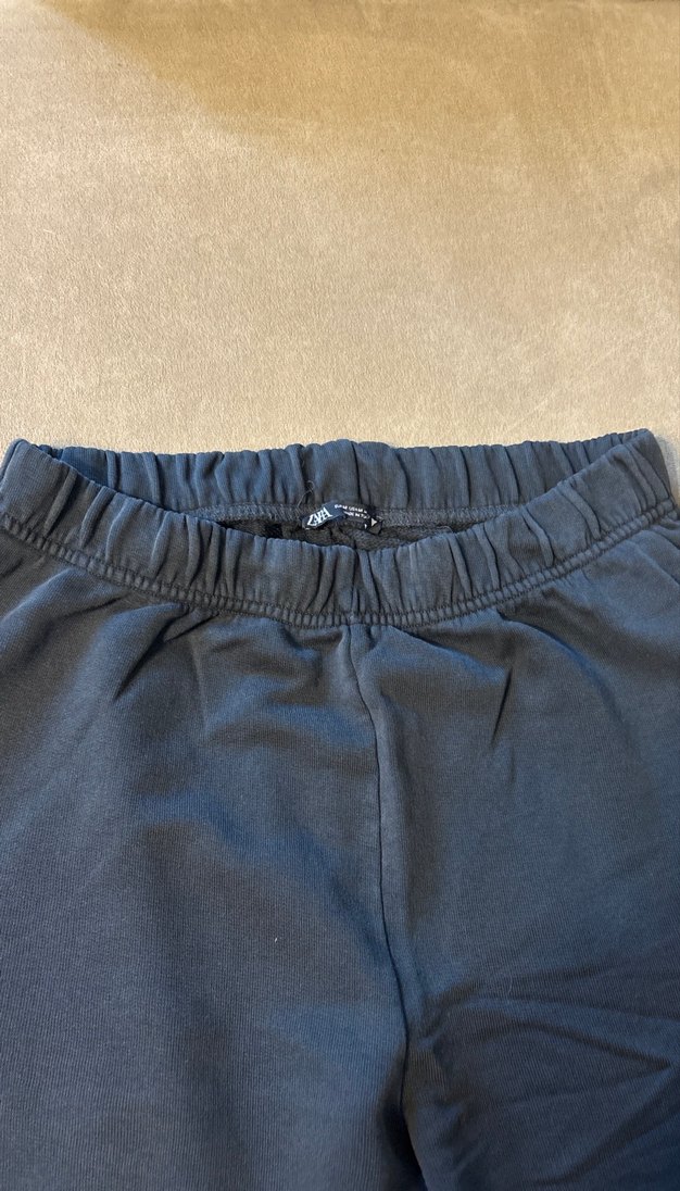 Kadın gri Bol Kesim Denim Pantolon - Görsel 3