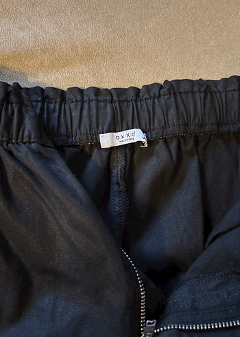 Siyah Beli Kemerli Rahat Kadın Pantolon - Görsel 4