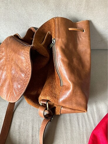  Beden kahverengi Renk Kadın sırt çantası