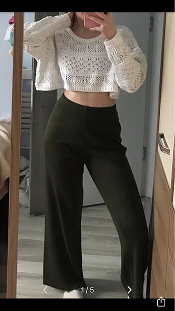 haki triko pantolon