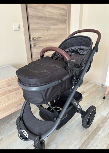 0 - 13 kg Beden Kraft Sky Line Bebek Arabası - Kahverengi ve Gri