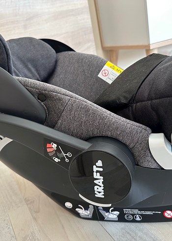 9- 18 kg Beden kahverengi Renk Kraft Gri-Kahverengi Bebek Arabası