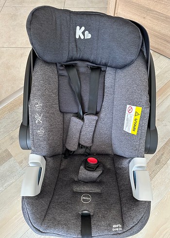 9- 18 kg Beden Kraft Gri-Kahverengi Bebek Arabası