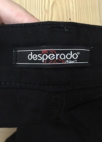 38 Beden siyah Renk Desparado kot