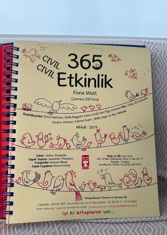 Çocuk etkinlik kitabı 
 - Görsel 2