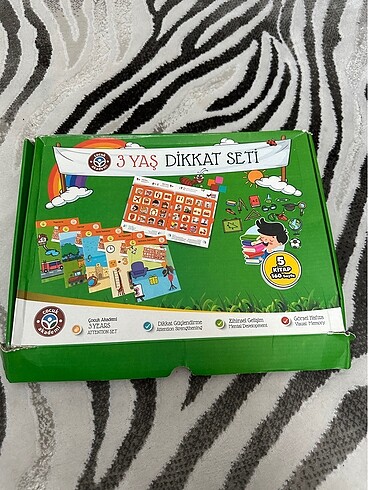 3 yaş Dikkat seti