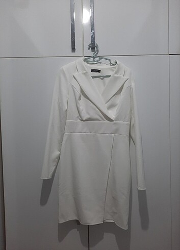 34 Beden beyaz Renk Trendyolmilla beyaz elbise