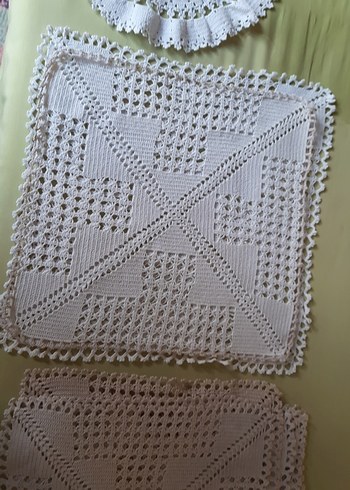 El Yapıımı Dantel Örtüler - Görsel 6