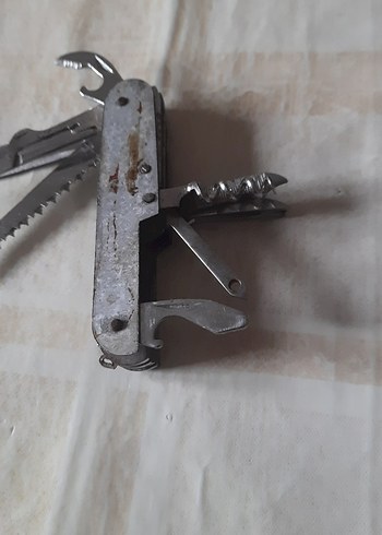 Gri Çok Fonksiyonlu Katlanabilir Çakı - Görsel 2