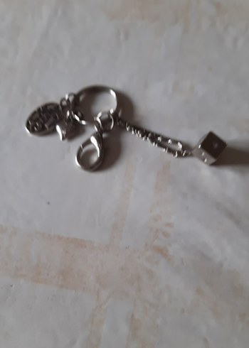 Gri Zincir Detaylı  Anahtarlık - Görsel 11