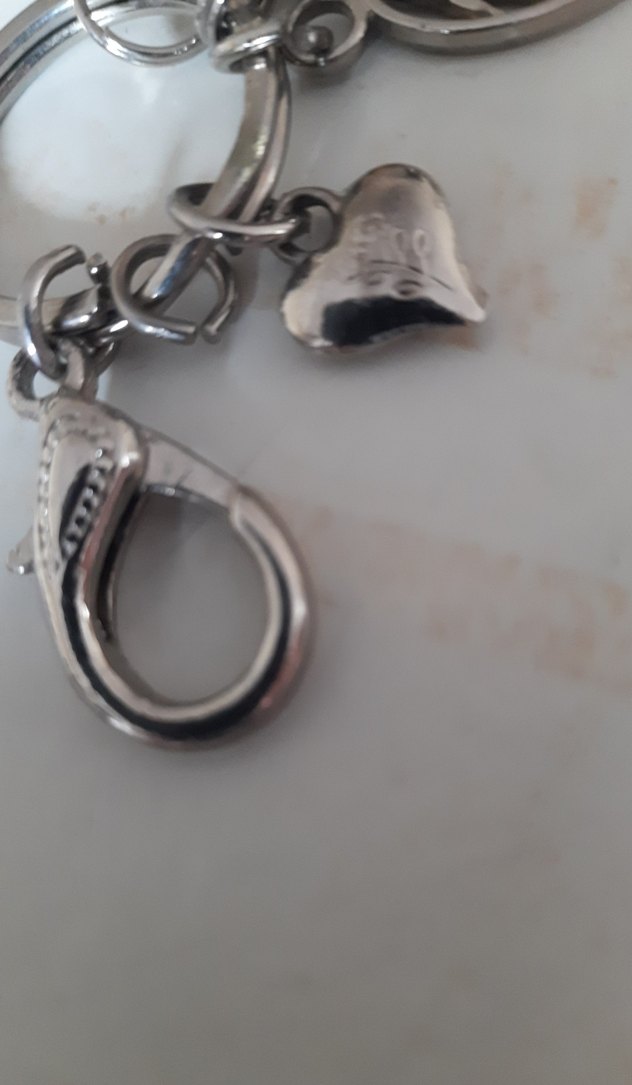 Gri Zincir Detaylı  Anahtarlık - Görsel 5