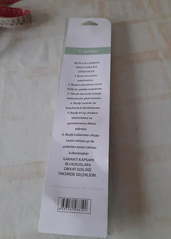 Turuncu Detaylı Siyah Saplı Bıçak - Görsel 9