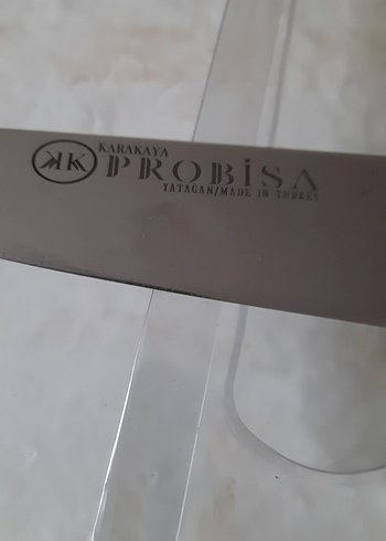 Turuncu Detaylı Siyah Saplı Bıçak - Görsel 4