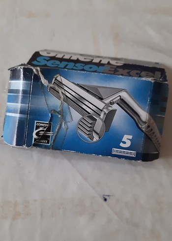 Gillette SensoExcel Erkek Tıraş Bıçağı Yedeği Gri - Görsel 4