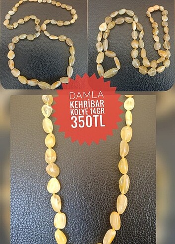 KEHRİBAR KOLYE