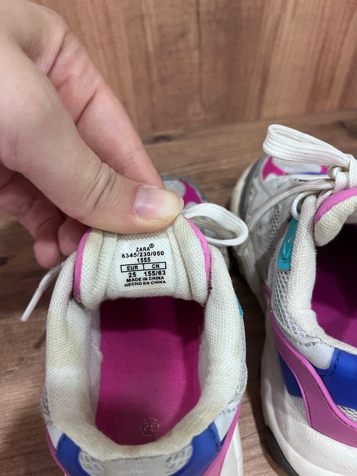 Kız Çocuk Zara spor ayakkabı - Görsel 5