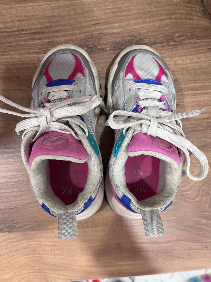 Kız Çocuk Zara spor ayakkabı - Görsel 2