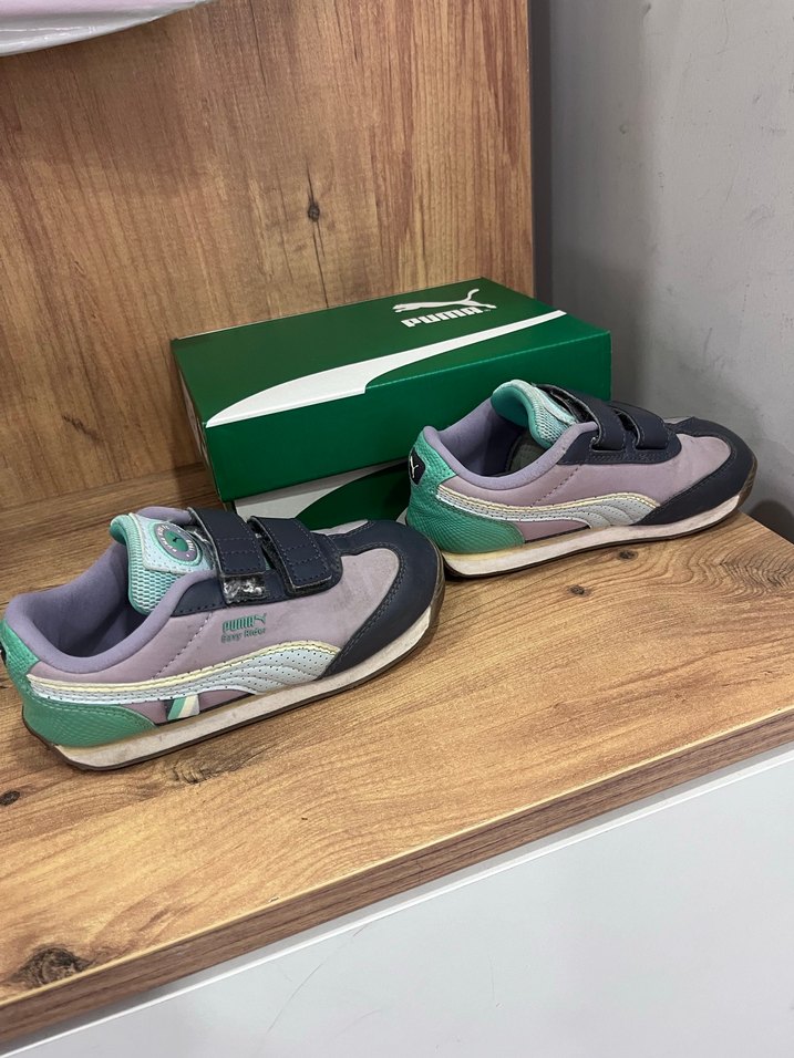 Mor Puma kız Çocuk Spor Ayakkabı - Görsel 2