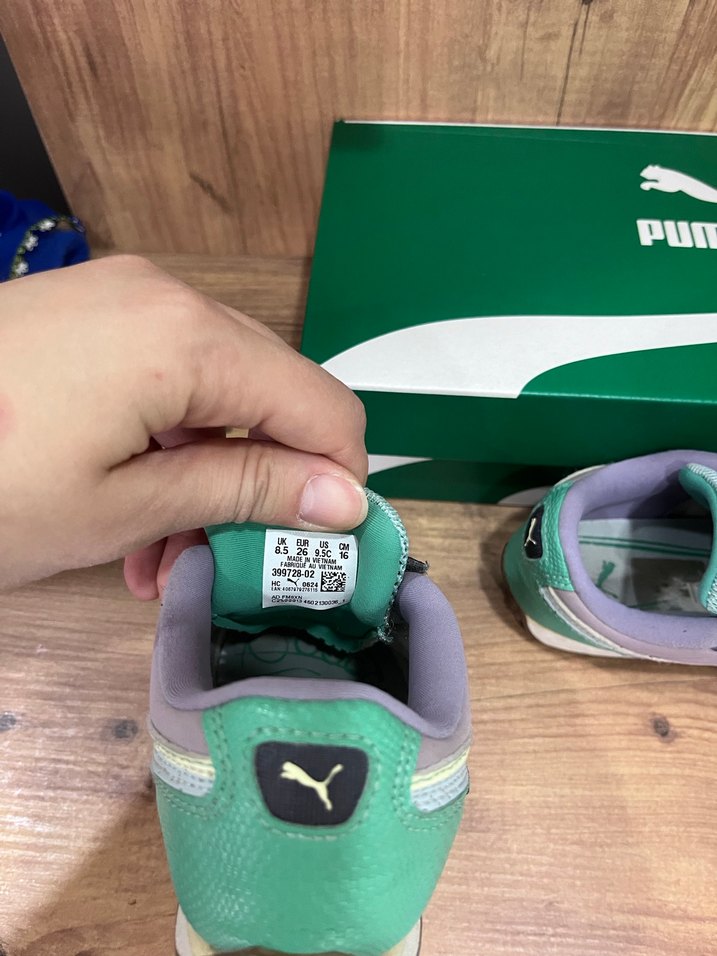 Mor Puma kız Çocuk Spor Ayakkabı - Görsel 3