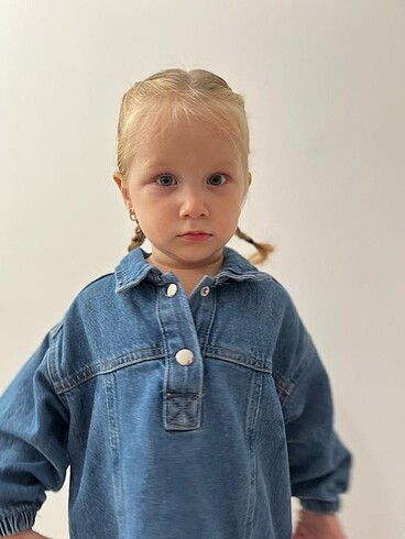 18-24 Ay Beden Jean elbise