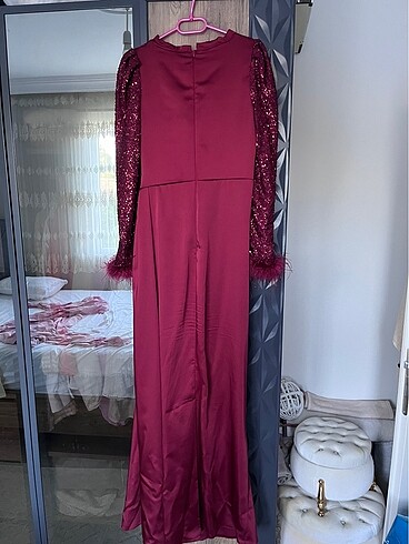 Tesettür abiye elbise - Görsel 5