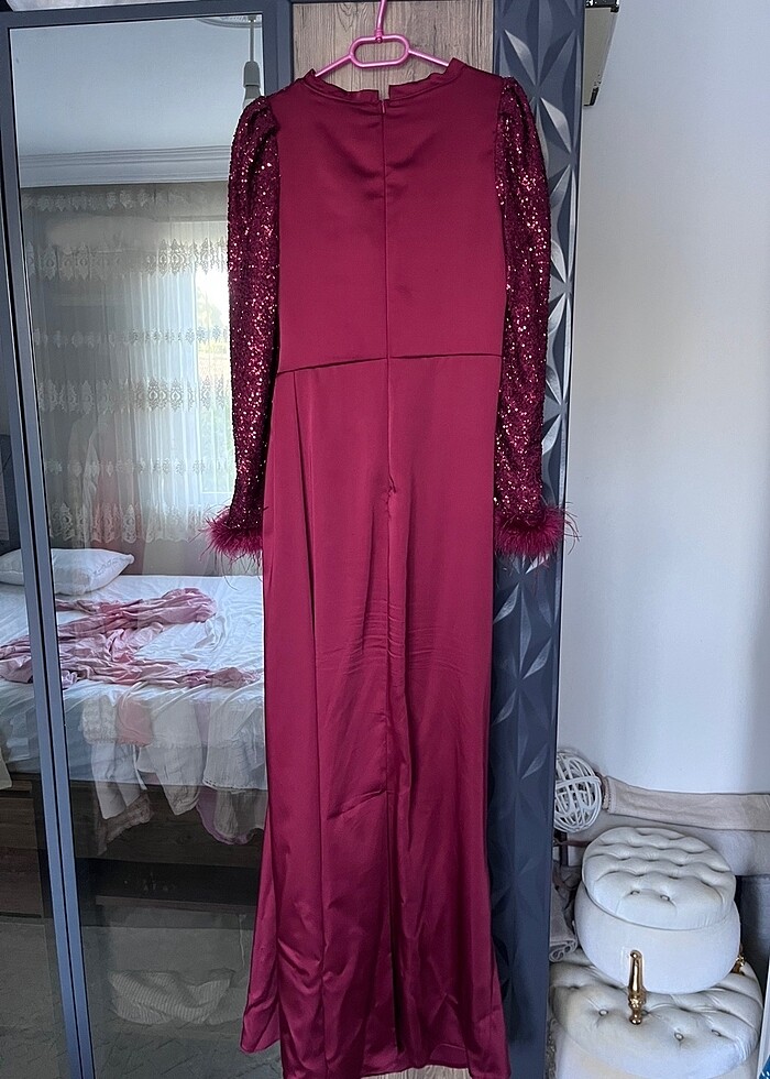 Tesettür abiye elbise - Görsel 5