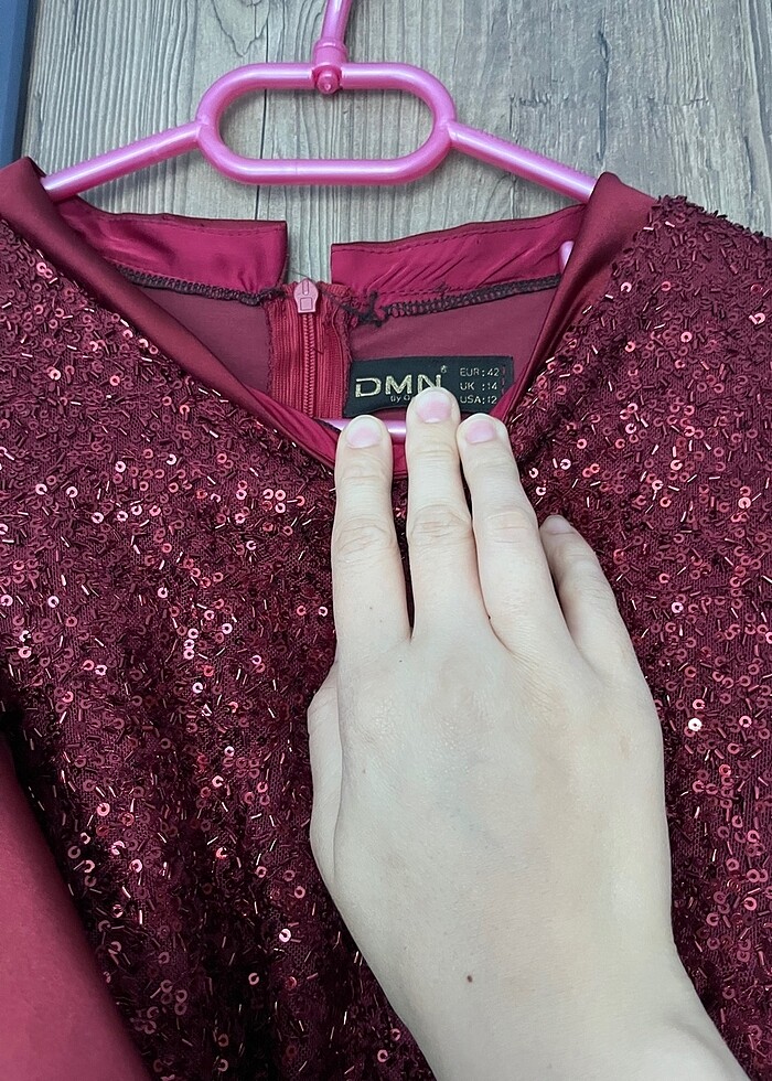 Tesettür abiye elbise - Görsel 4