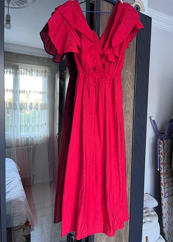 Midi elbise - Görsel 2