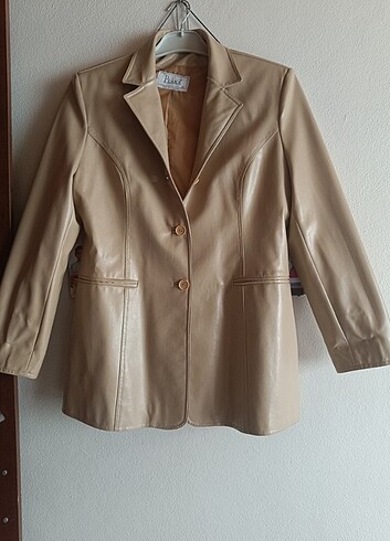 Deri blazer ceket