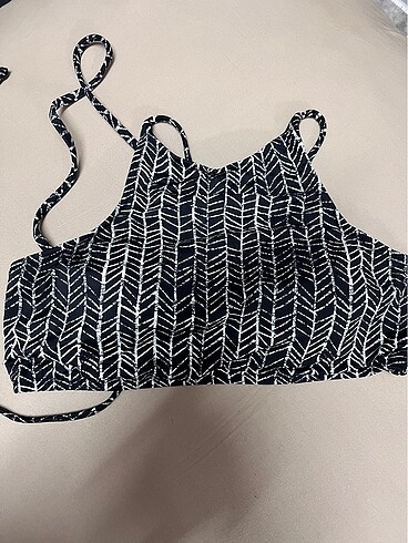 m Beden siyah Renk Penti üst bikini
