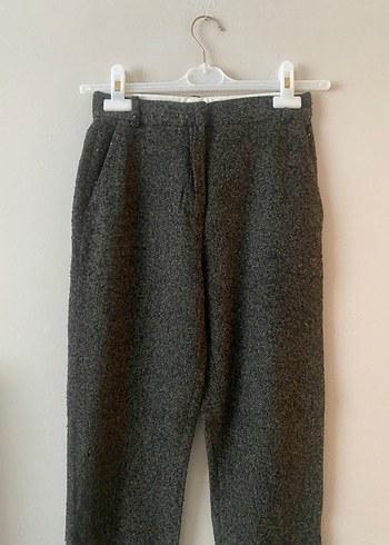 Massimo Dutti Massimo dutti Kadın Yün Kumaş Pantolon