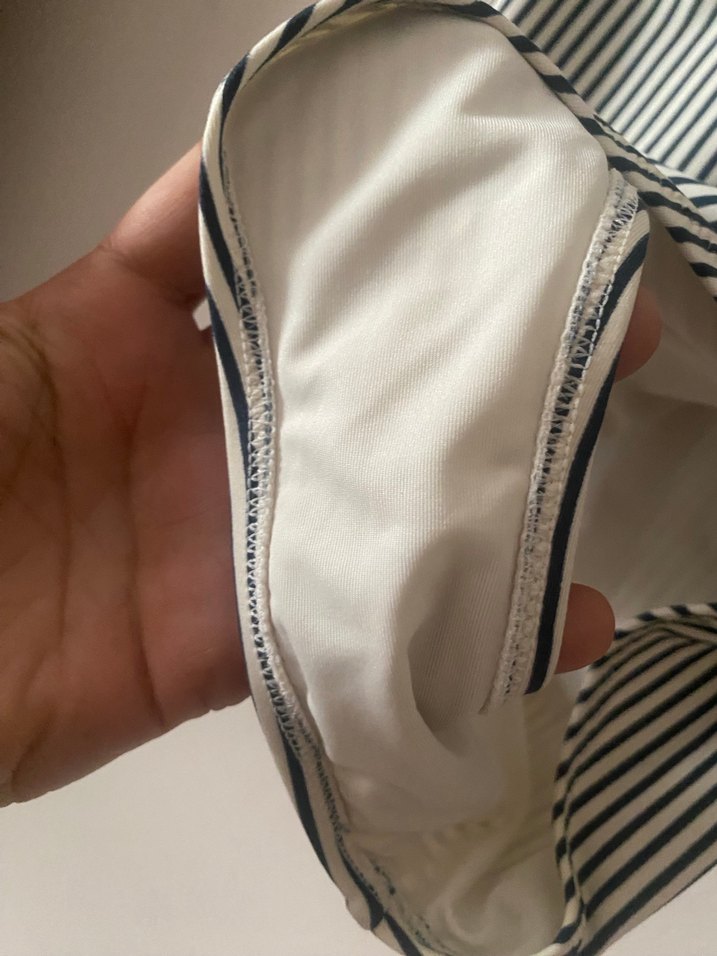 Zebra Desenli Fırfırlı Strappy Mayo - Görsel 5