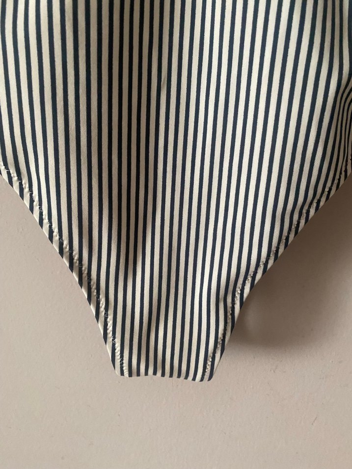 Zebra Desenli Fırfırlı Strappy Mayo - Görsel 4