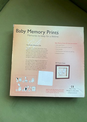 Bebek ayak izi anı tablosu - Görsel 2