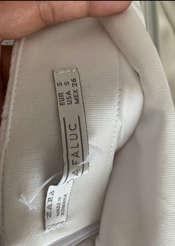 Zara straplez şort tulum - Görsel 3