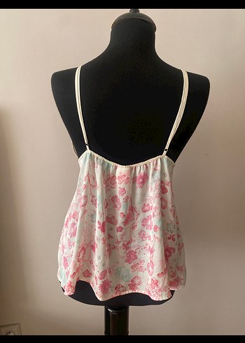 V Yaka saten Detaylı Bohem Büstiyer - Görsel 7