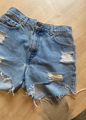 Zara Mini Denim Şort - Görsel 5