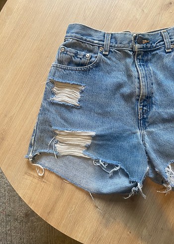 Zara Mini Denim Şort - Görsel 6