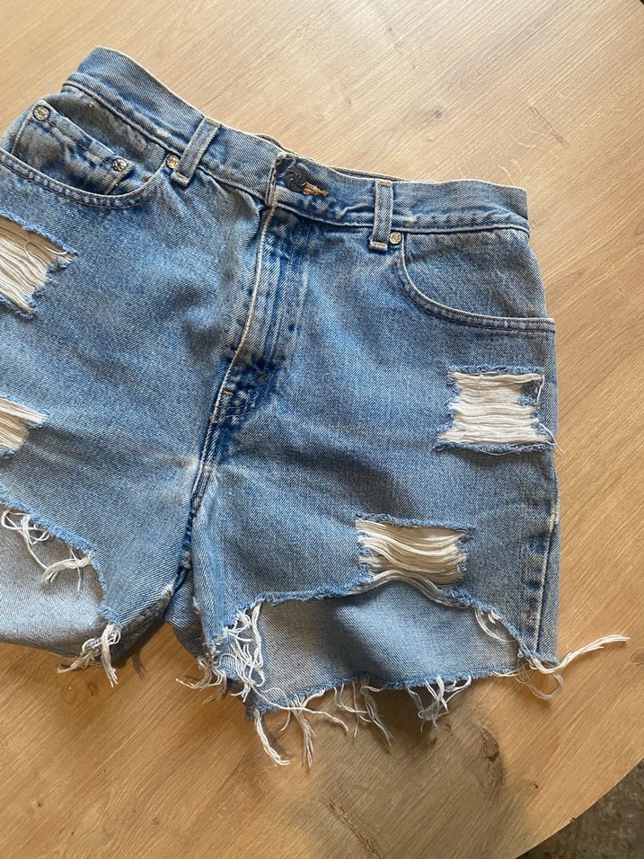 Zara Mini Denim Şort - Görsel 5