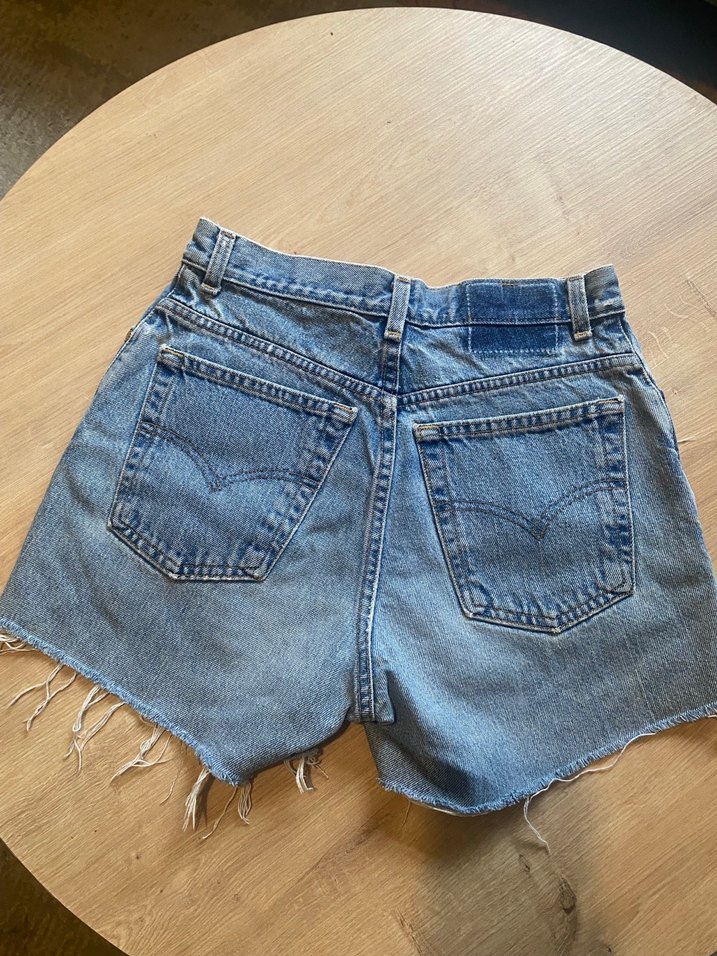 Zara Mini Denim Şort - Görsel 4