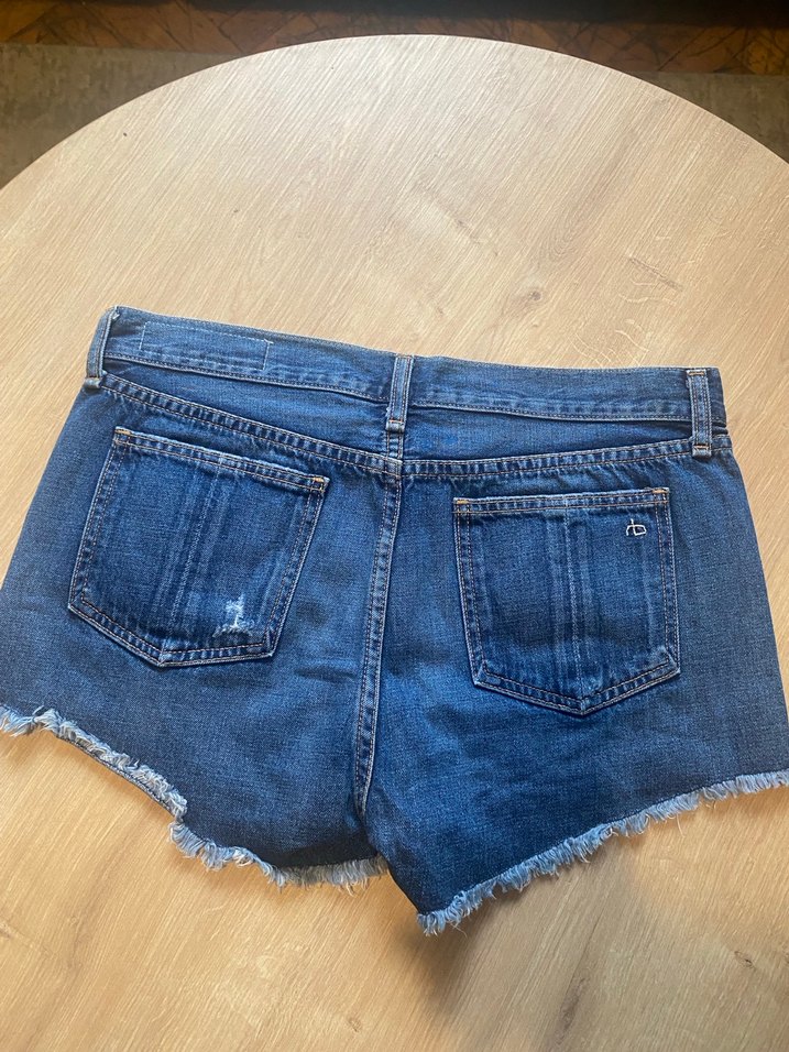 Mini Denim Şort - Görsel 5