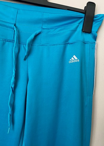 Adidas Kadın Mavi Bel Detaylı Rahat Eşofman - Görsel 2