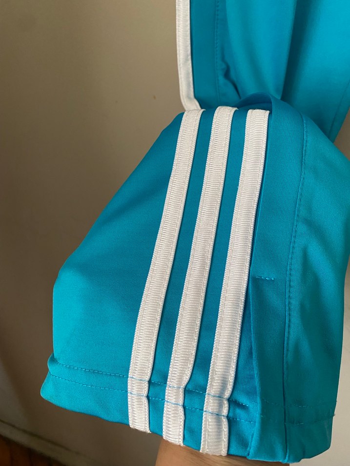 Adidas Kadın Mavi Bel Detaylı Rahat Eşofman - Görsel 3