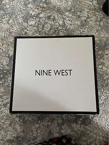 Nine West Pudra kahve topuklu ayakkabı