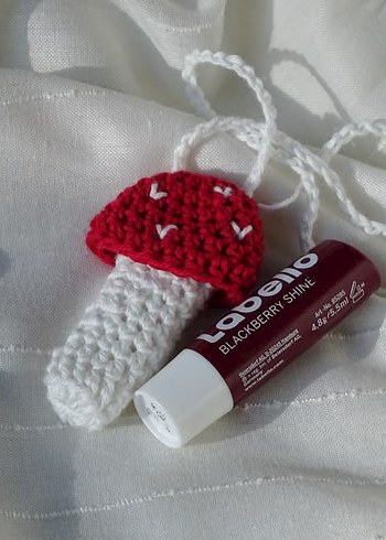 Pembe Çiçekli Lip Gloss kılıfı - Görsel 2