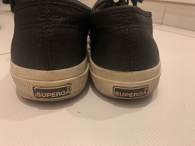 39 Beden siyah Renk Superga ayakkabı