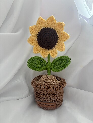  Amigurumi çiçek