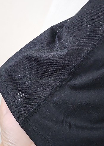 Siyah Baskılı Hamile Spor Tişörtü - Görsel 4