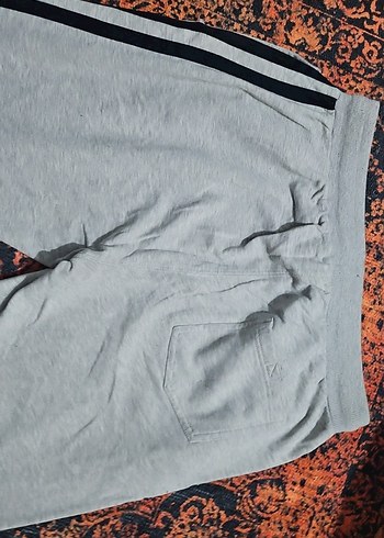 Gri Bağcıklı Erkek Sweatpants - Görsel 4